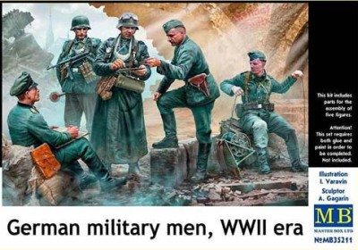 Master Box 35211 Солдаты вермахта: полиция и пехота 1/35