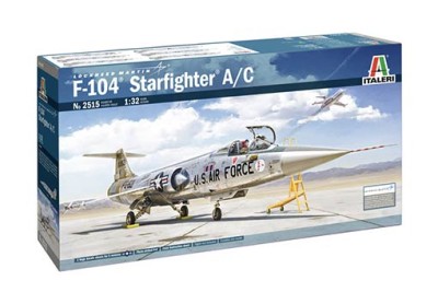 Italeri 02515 F-104 STARFIGHTER A/C 1/32