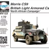 Planet Models MV72133 Morris CS9 British Light Armored Car N.Africa 1/72
