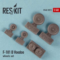 Reskit RS48-0072 McDonnell F-101 Voodoo wheels set (HAS,KITTY) 1/48