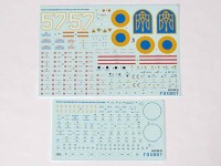 Foxbot Decals FBOT32013 Digital falcons: Mikoyan MiG-29 (9-13) Ukranian Air Forces Revell 1/32