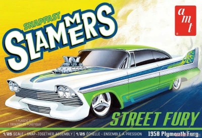 AMT 1226 Street Fury 1958 Plymouth SnapFast Slammer 1/25