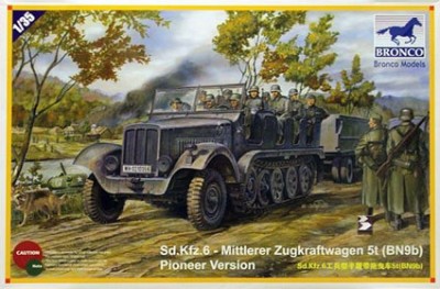 Bronco CB35041 SdKfz 6 –Mittlerer Zugkraftwagen 5t 1/35