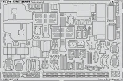 Eduard 36274 M-985 HEMTT Armament