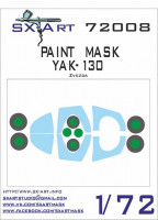 Sx Art 72008 Yak-130 Маска для окрашивания (ZVE) 1/72