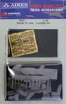 Aires 4855 Rafale B - late cockpit set (REV) 1/48
