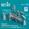 Reskit F72049 US Aircraft mechanics w/ SUU-23 20mm (3 fig.) 1/72
