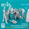 Reskit F72049 US Aircraft mechanics w/ SUU-23 20mm (3 fig.) 1/72