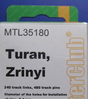 Master Club MTL-35180 Tracks for Turan Zrinyi 1/35