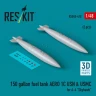 Reskit U48418 150 gallon fuel tank AERO 1C USN&USMC (2 pcs) 1/48