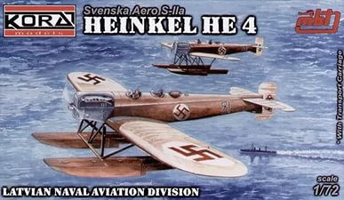Kora Model 7266 Heinkel He4/Svenska Aero S-IIa 1/72