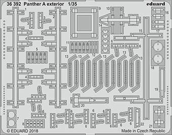 Eduard 36392 Panther A exterior 1/35
