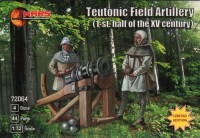 Mars MAR72064 Teutonic Field Artillery 1st half XV 1/72
