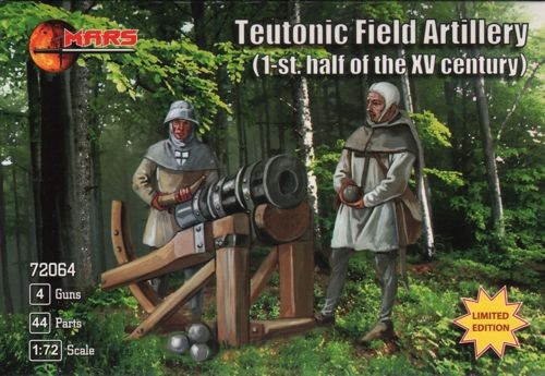 Mars MAR72064 Teutonic Field Artillery 1st half XV 1/72