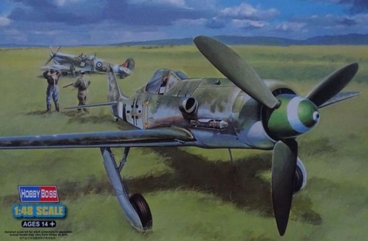Hobby Boss 81721 Немецкий истребитель Focke-Wulf FW190D-13 1/48
