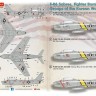 Print Scale 72495 North-American F-86F Sabre Fighter Bomber Groups of the Korean War 1/72
