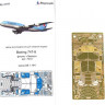 Микродизайн 144220 Набор фототравления для модели Boeing 747-8 1/144