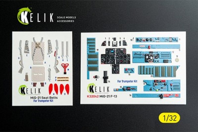 Reskit K32042 MiG-21 F-13 export version inter.3D (TRUMP) 1/32