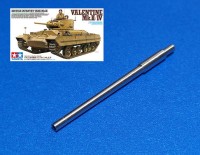 Model Gun MG-3636 Британская 40-мм пушка QF 2 pounder поздняя (Valentine III, Matilda III/IV, Crusader II) 1/35