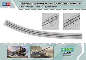 Hobby Boss 82910 Аксессуар German Railway Curved Track 1/72