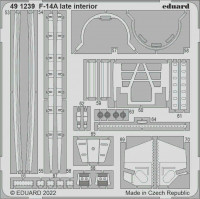 Eduard 491239 SET F-14A late interior (TAM) 1/48