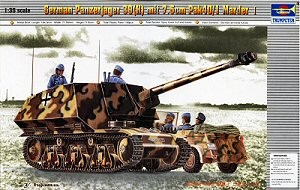 Trumpeter 00354 самоходное орудие 75 мм. РАК-40/1 &quot;Мардер&quot; 1/35