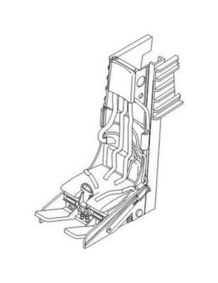 CMK Q32145 Lockhead C-2 Ejection seat for F-104C/D/G/J/ DJ 1/32