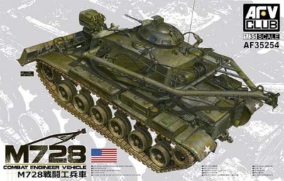 AFV Club AF35254 Combat Engineer Vehicle M728 1/35