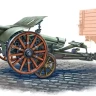 ACE 72595 Cannone da105/28 w/ carrello elastico trailer 1/72
