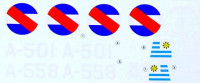 Lf Model C72220 Decals Grumman TBF Avenger over Uruguay Pt.2 1/72