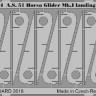 Eduard 32854 P-39Q/N seatbelts FABRIC 1/32