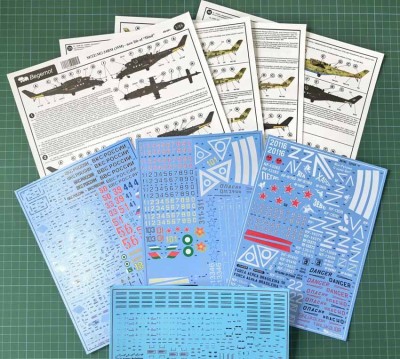 Begemot Decals 48-061 Ми-24/35 &quot;Новая жизнь Крокодила&quot; 1/48