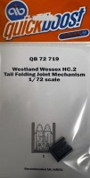 Quickboost 72719 W.Wessex HC.2 tail folding joint mechanism 1/72