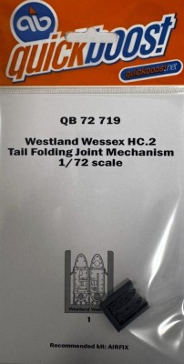 Quickboost 72719 W.Wessex HC.2 tail folding joint mechanism 1/72