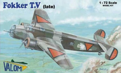 Valom 72102 Fokker T.V (Late) 1/72