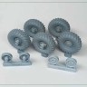 Miniarm 35271 ГаЗ-66 колеса с посадкой, 5 шт 1/35