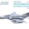 Quinta studio QDS-48350 F-4E 2020 Terminator (MENG) (малая версия) 1/48