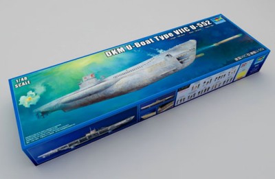 Trumpeter 06801 German Navy U Boat VIIC `U-552` 1/48