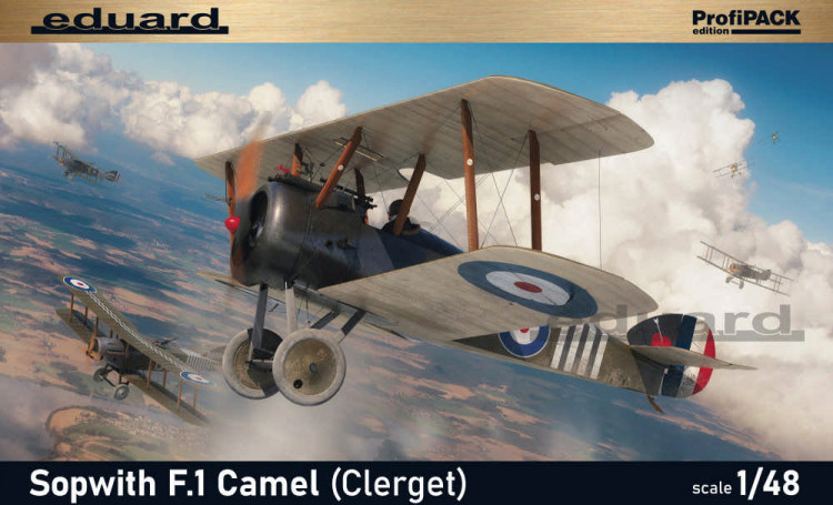 Eduard 82172 Sopwith F.1 Camel (Clerget) (PROFIPACK) 1/48