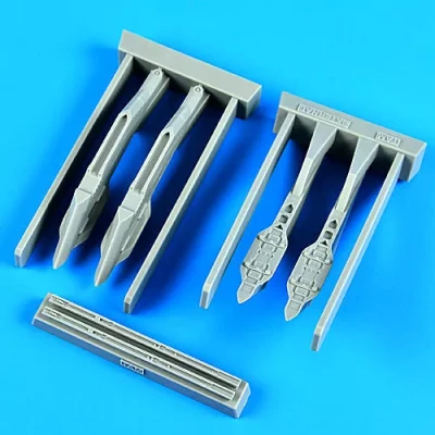 QuickBoost QB49103 F-35B Lightning II pylons &amp; missile launchers 1/48