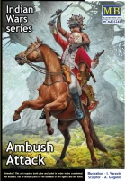 Master Box 35248 Ambush Attack, Indian War Series (3 fig.) 1/35