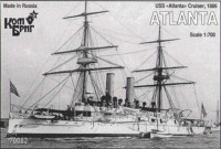 Combrig 70082PE USS Atlanta Cruiser, 1886 1/700