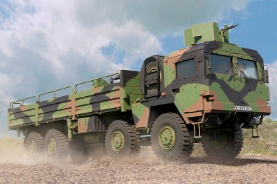 Hobby Boss 85528 Немецкий тяжёлый армейский автобобиль МАN LKW 10t mil g 1/35