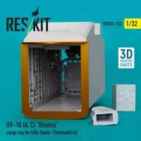 Reskit U32103 OV-10 (A, C) 'Bronco' cargo bay (KITTYH/ZIMM) 1/32