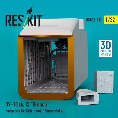 Reskit U32103 OV-10 (A, C) 'Bronco' cargo bay (KITTYH/ZIMM) 1/32