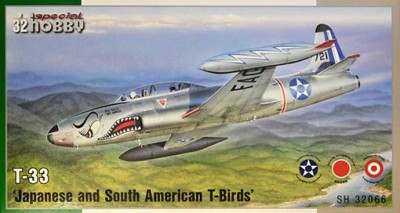 Special Hobby SH32066 1/32 T-33 'Japanese &amp; South American T-Birds'