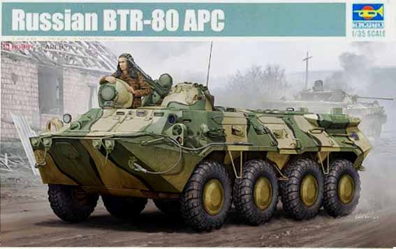 Trumpeter 01594 Russian BTR-80 APC 1/35