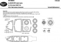 New Ware NWA-M0815 Mask Su-30SM BASIC (KITTYH 80171) 1/48