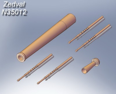 Zedval N35012 Набор деталей для Т-28 1/35