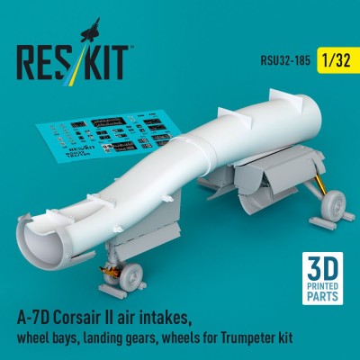 Reskit U32185 A-7D Corsair II - detail set (TRUMP) 1/32